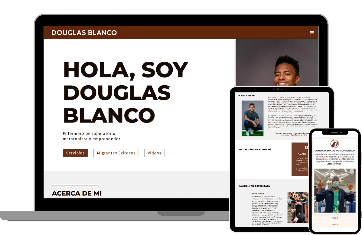 Douglas Blanco: Marca personal con CMS