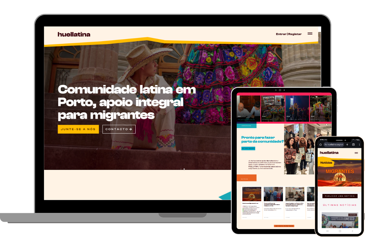 Huellatina: Cooperativa Luso-latina